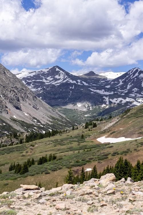 Mountain valley landscape